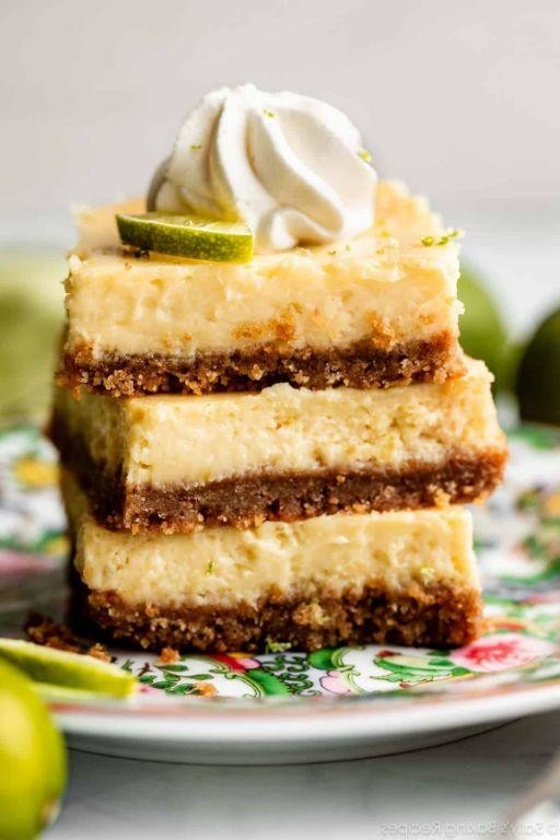 Authentic Key Lime Pie Bars