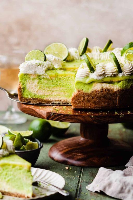 Authentic Key Lime Pie Cheesecake