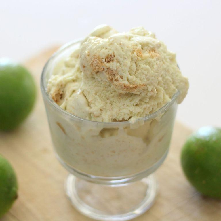 Authentic Key Lime Pie Ice Cream