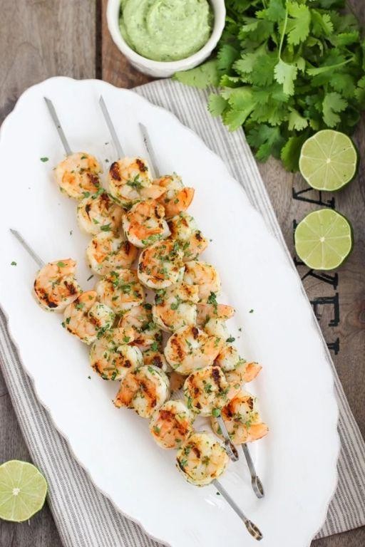 Avocado Lime Tropical Shrimp Dipping Sauce