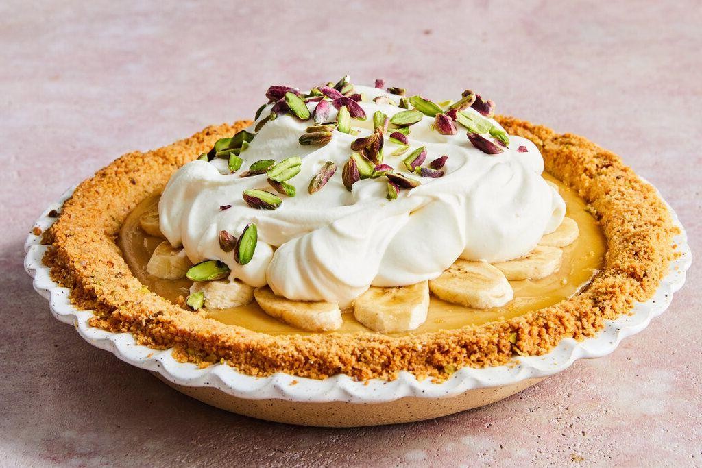 Banana Butterscotch Deluxe Pie