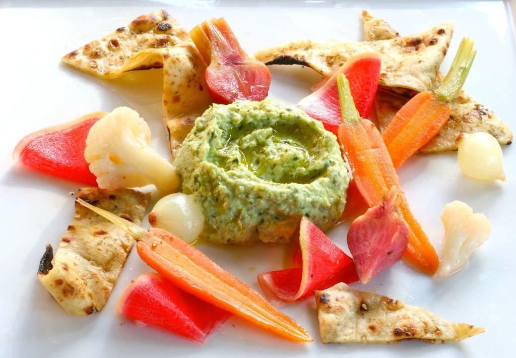 Beetroot Cilantro Edamame Hummus