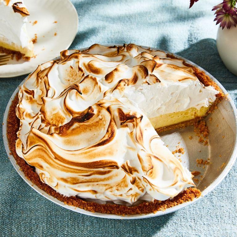 Easy Key Lime Pie with Meringue Topping
