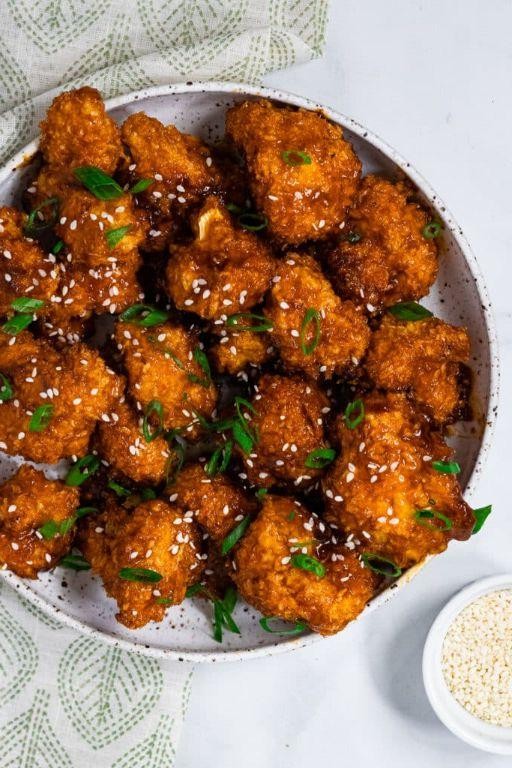 Gluten Free Teriyaki Cauliflower Wings