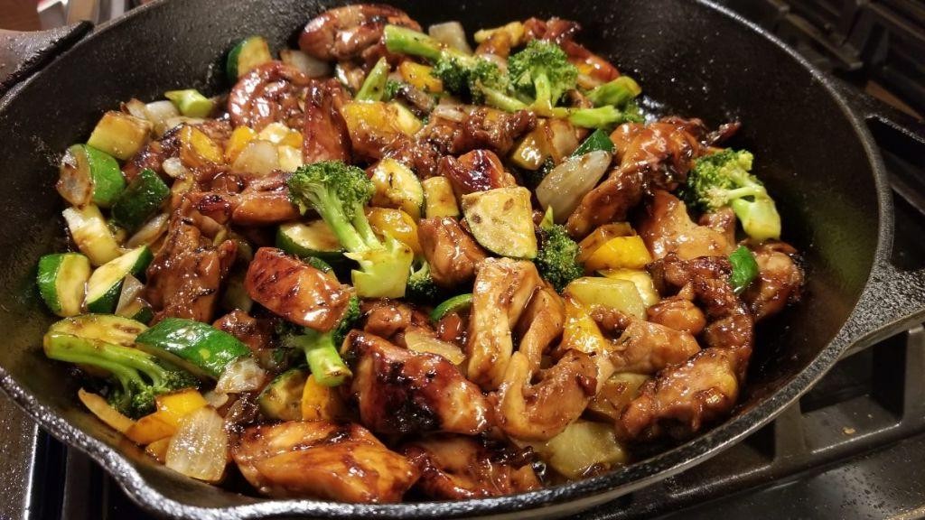 Gluten Free Teriyaki Chicken Stir Fry
