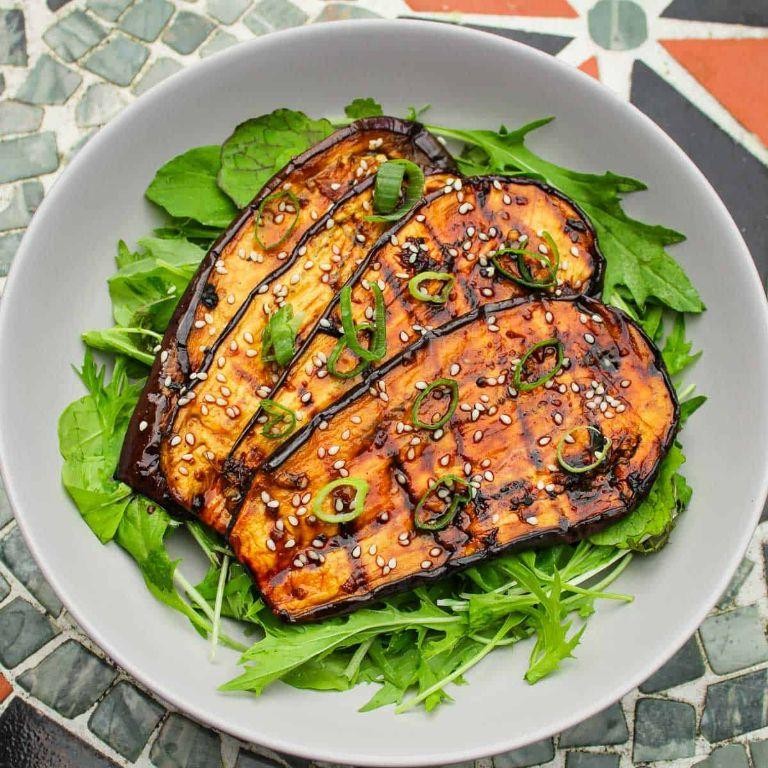 Gluten Free Teriyaki Eggplant