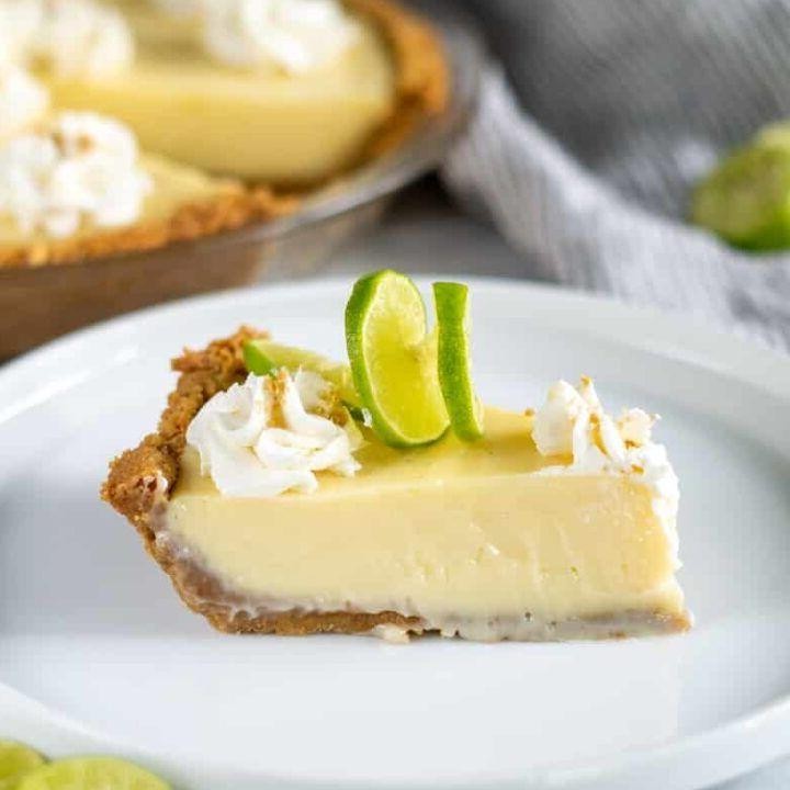 Gluten-Free Authentic Key Lime Pie