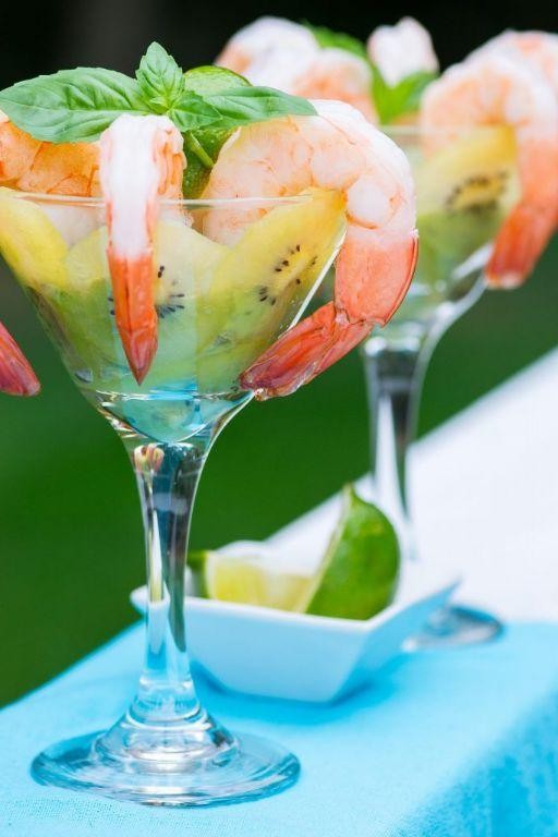 Kiwi Basil Tropical Shrimp Dipping Sauce