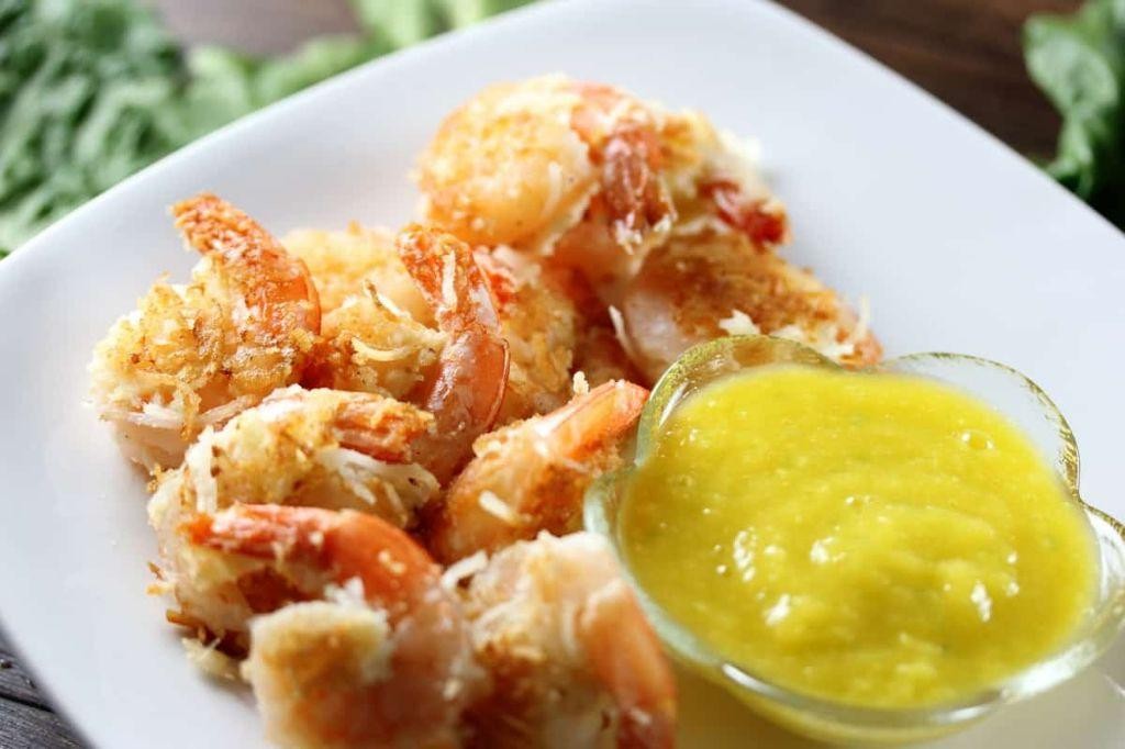 Papaya Mint Tropical Shrimp Dipping Sauce