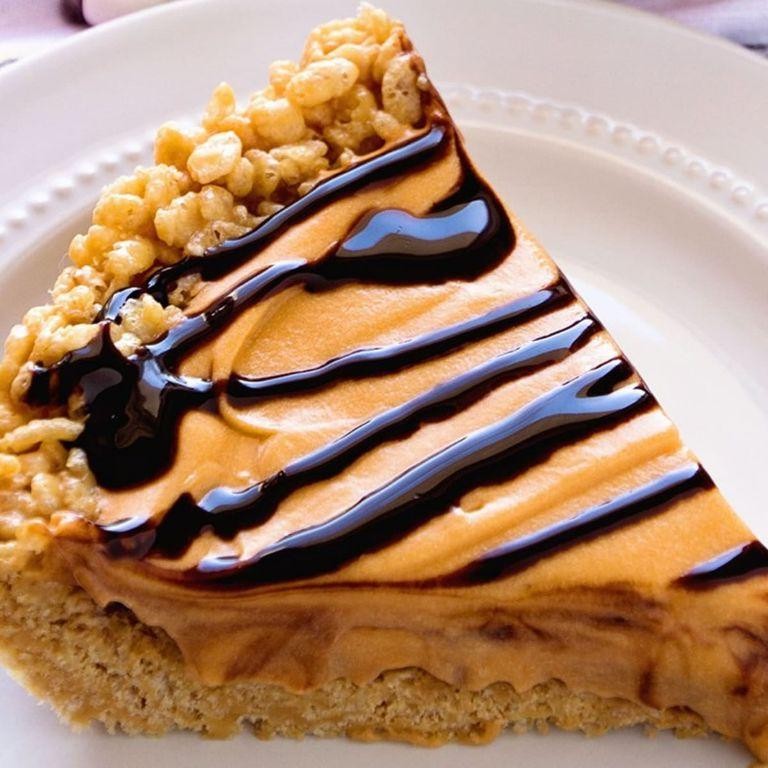 Peanut Butter Butterscotch Deluxe Pie