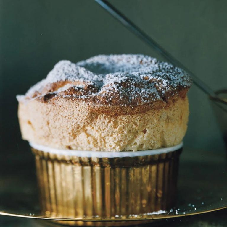 Pumpkin Casserole Souffle with Bourbon Infusion
