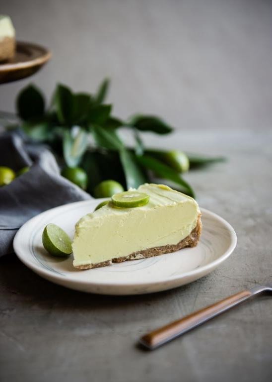 Raw Authentic Key Lime Pie