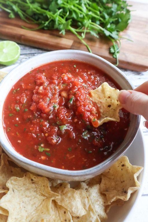 Spicy Tomato Salsa Without Onions