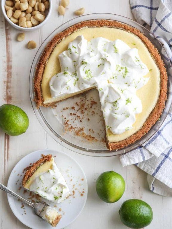 Spiked Authentic Key Lime Pie with Tequila