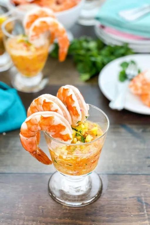 Star Fruit Cilantro Tropical Shrimp Dipping Sauce