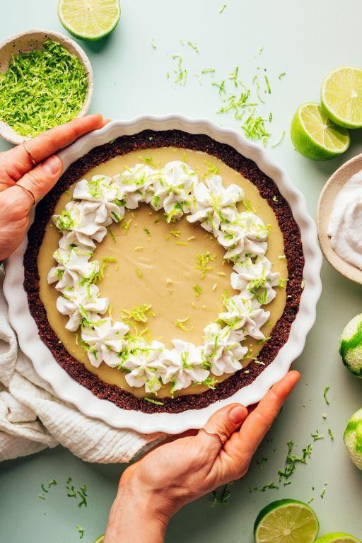 Vegan Authentic Key Lime Pie