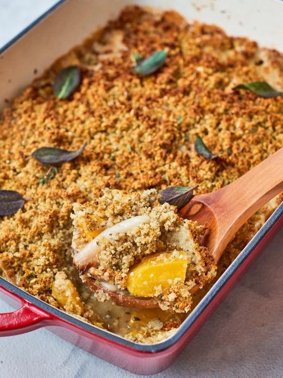 Vegan Pumpkin Casserole Souffle